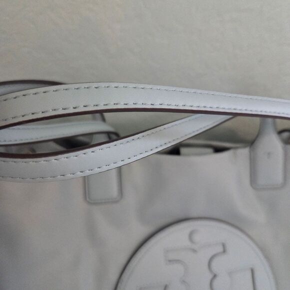 Tory Burch ELLA Tote Bag Blue Celadon - Picture 3 of 13